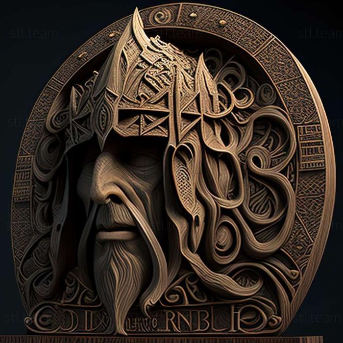 3D model The Lord of the Rings Online Helms Deep game (STL)